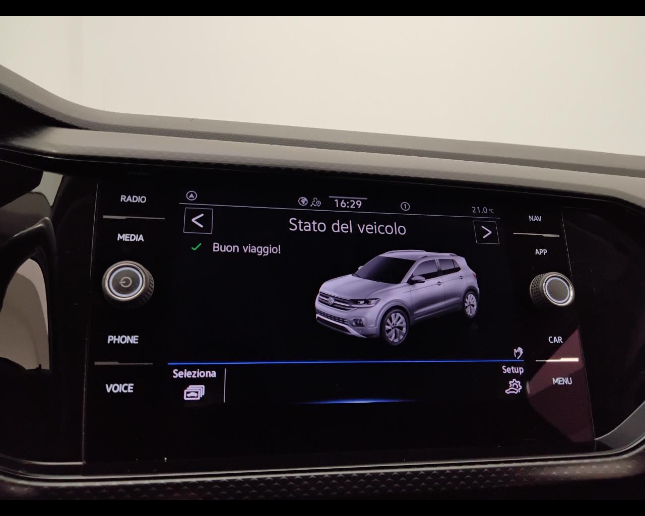 VOLKSWAGEN T-Cross 2019 - T-Cross 1.0 tsi R-LINE 95cv