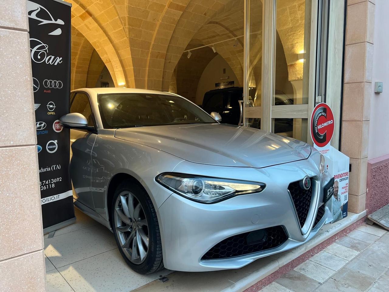 ALFA ROMEO GIULIA 2.2 160CV RWD PELLE NAVI CRUISE ANNO 2019