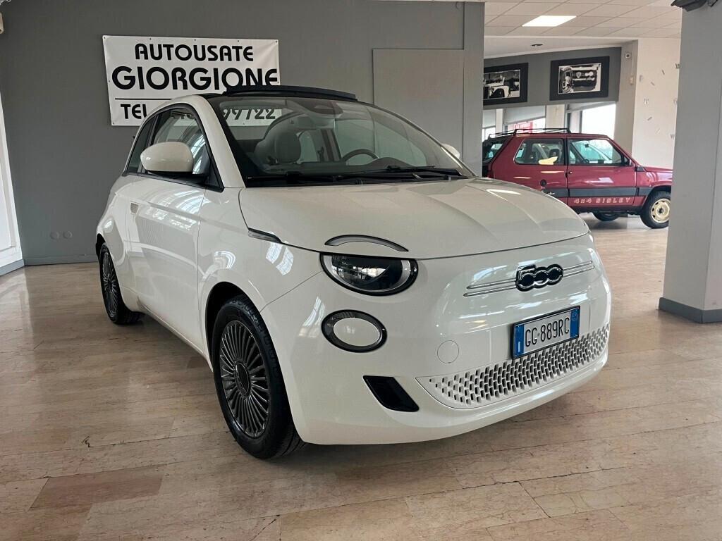 Fiat 500e Cabrio Icon 42KWh Batteria Nuova Adatta a Neopatentati