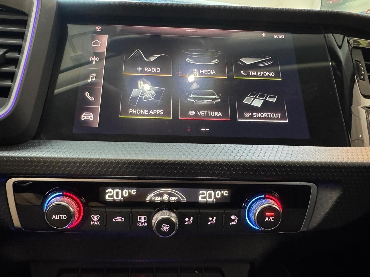Audi A1 SPB 30 TFSI S tronic line edition UNICOPROPRIETARIO FULL OPT. PARI AL NUOVO!!!