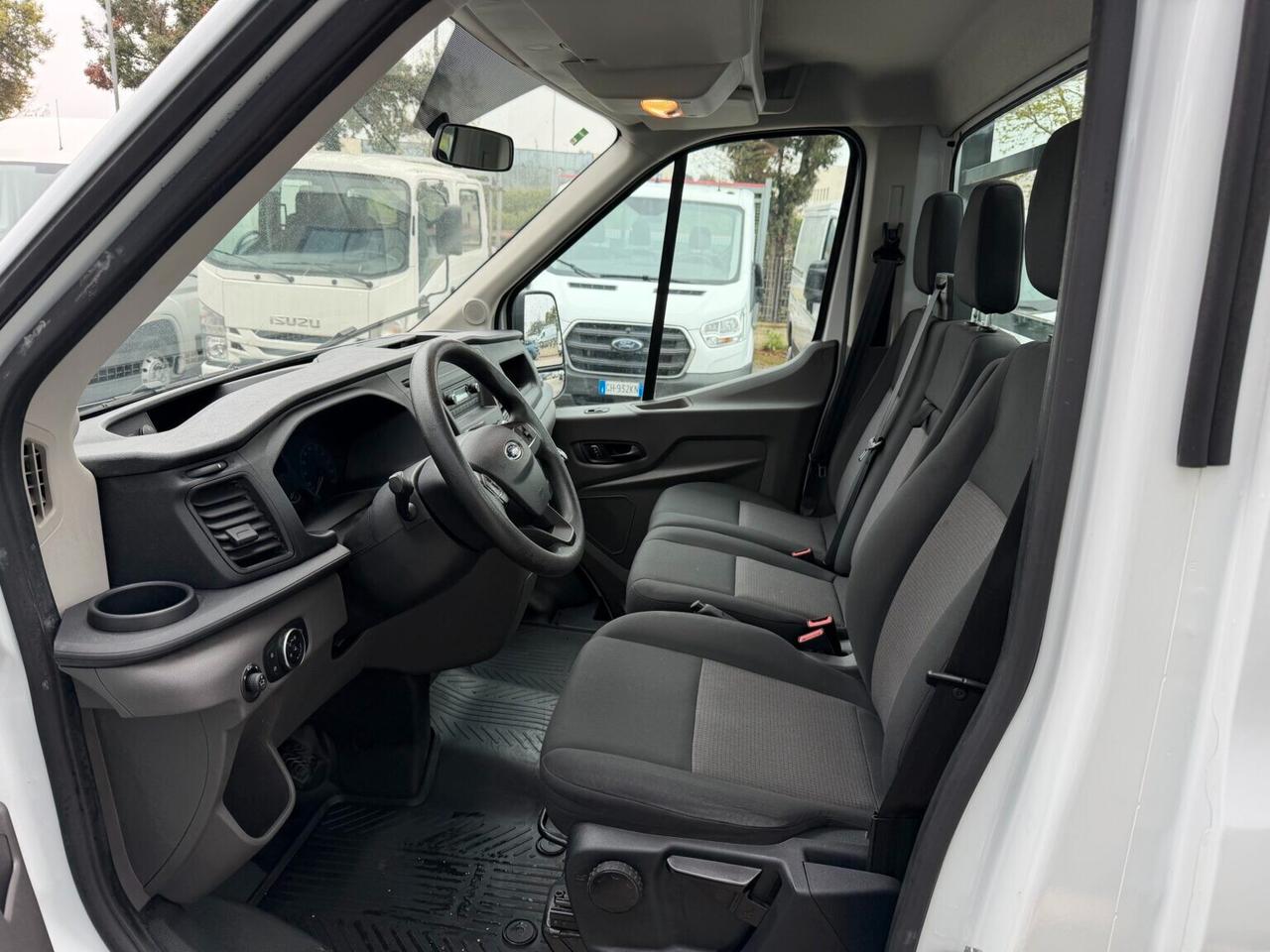 Ford Transit 2.0 TD 130CV TP 3 posti TP RG + Cassone Fisso 4200x2200mm