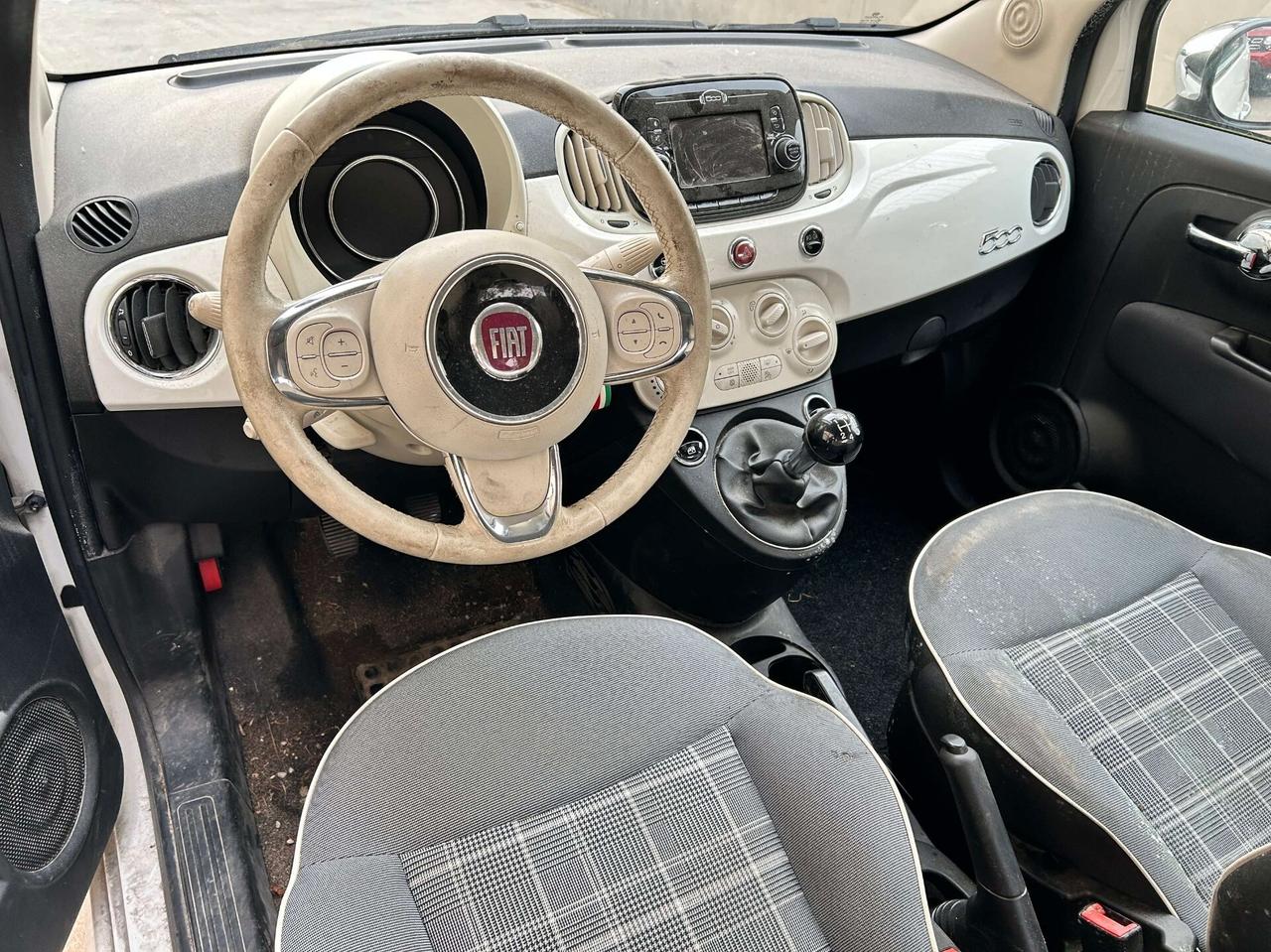 Fiat 500 1.3 MJT 95CV Lounge - 2018 Incidentata