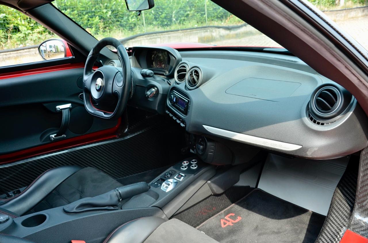 ALFA ROMEO 4C SPIDER 1750 TBI 240cv TCT, ROSSO COMPETIZIONE, EURO 6B, PERMUTE