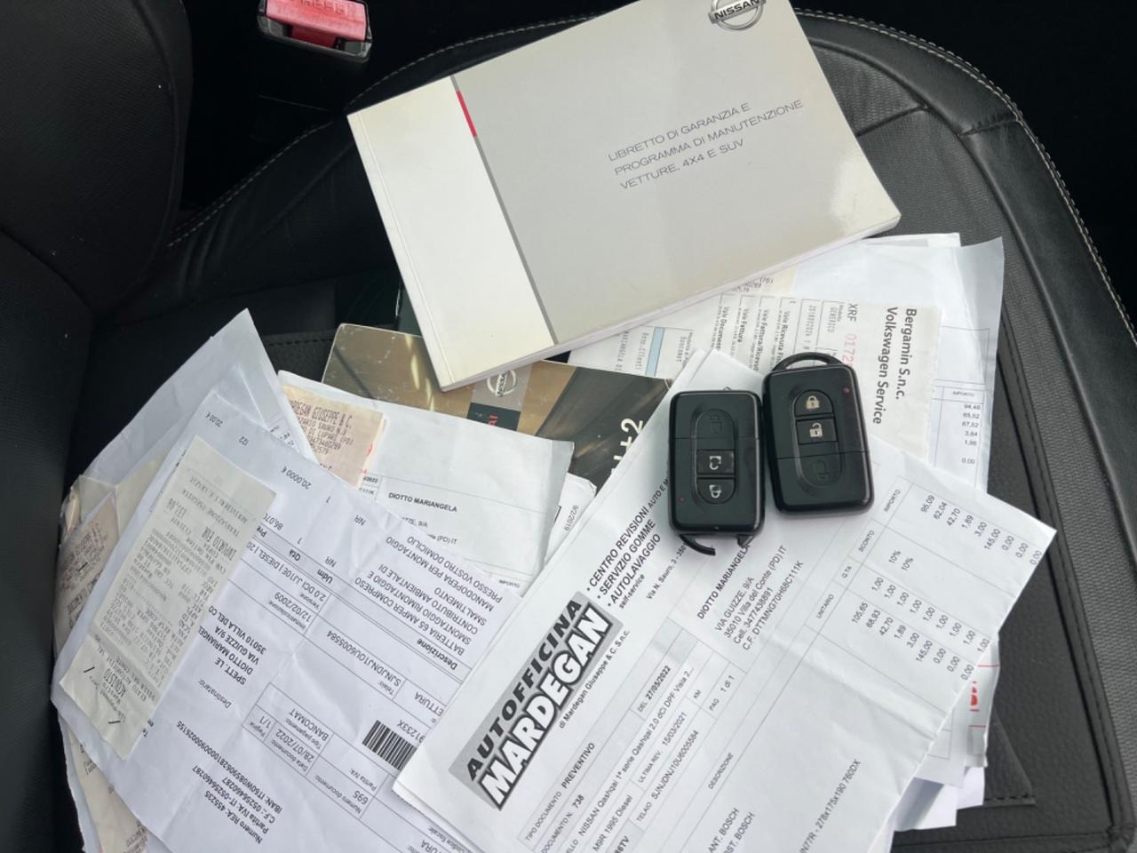 NISSAN QASHQAI 2.0 DIESEL 4X4 7 POSTI FULL OPTIONAL