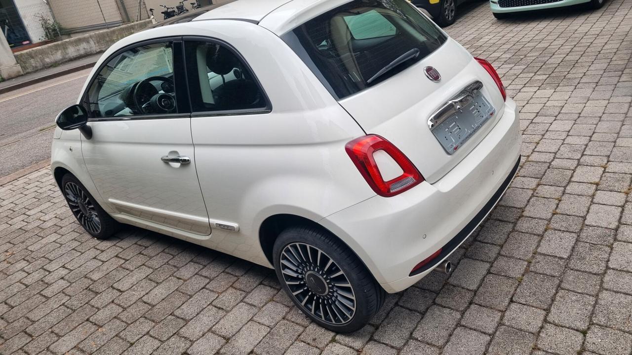 Fiat 500 1.2 Lounge 69cv anno2019 km49000 neopat