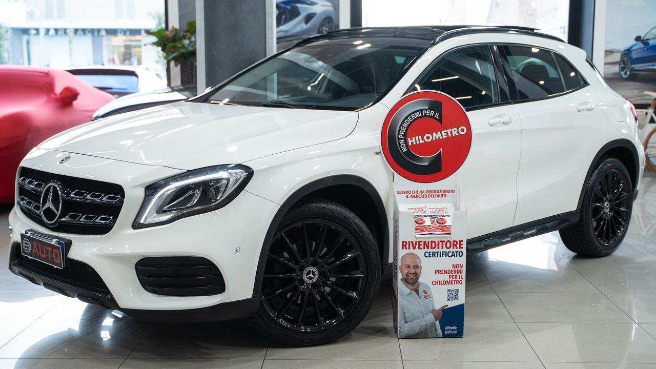Mercedes-benz GLA 200 D NIGHT EDITION AUTO TETTO CARBONIO NAVI PELLE FULL OPTIONAL