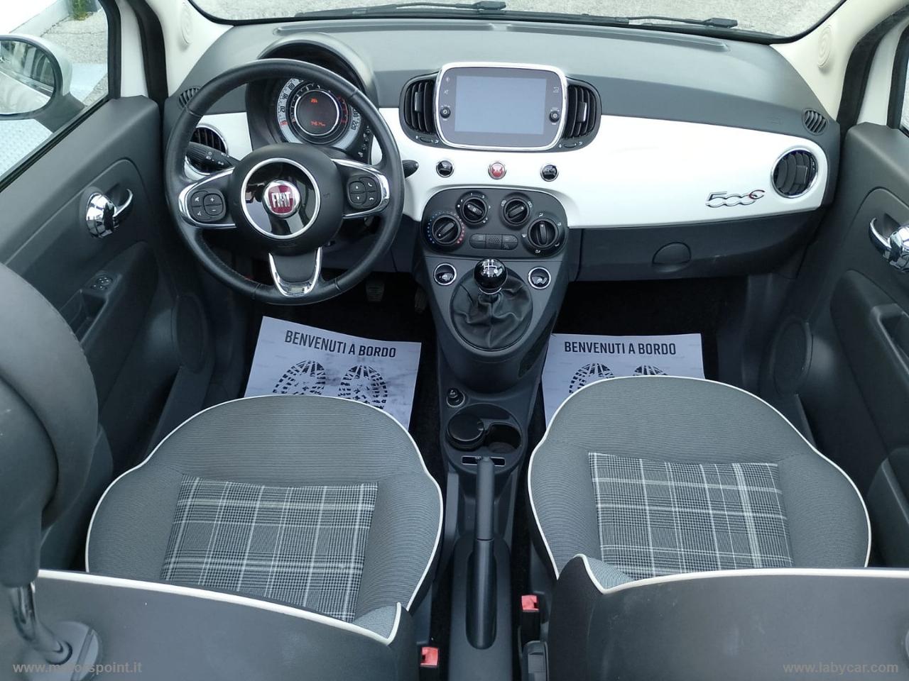 FIAT 500 C 1.2 Lounge SOLO KM 74000