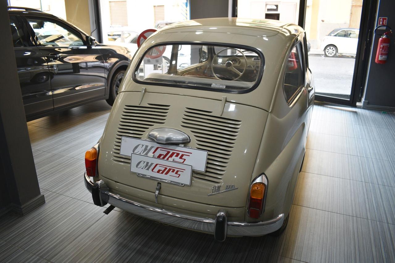 Fiat 600 D III Serie - Libretto e Targhe originali