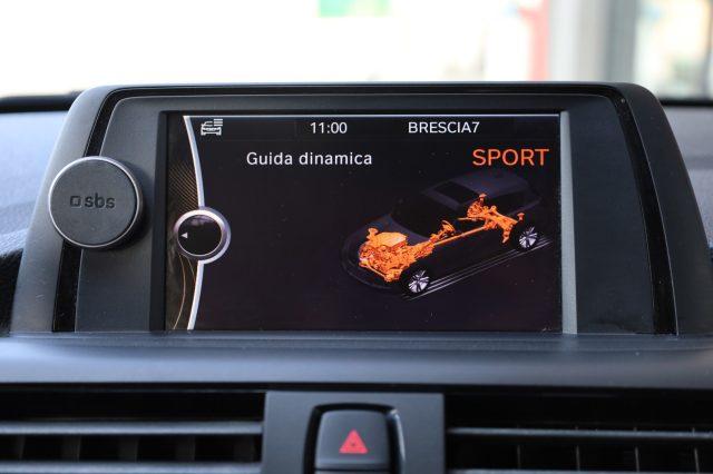 BMW 118 d 5p. Sport Automatica F20 Pelle ROSSA Cartier 18"