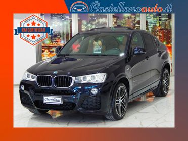 BMW X4 xdrive20d MSport Aut. TETTO-NAVI-PELLE-PARK-XENON