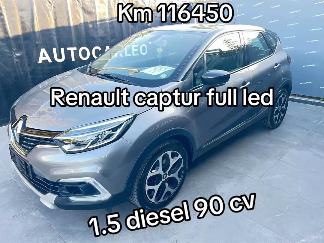 Renault Captur 1.5 diesel 90 cv full led tagliandi renault