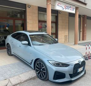 Bmw 420d GC xdrive 48V Msport TETTO NAVY PELLE 19' LED 360
