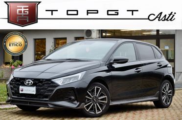 HYUNDAI i20 1.0 T-GDI 48V NLINE 120cv, GARANZIA UFF HYUNDAI, UNICOPROPRIETARIO, SERVICE UFFICIALI, UFF ITALIANA, EURO 6D, FARI LED, APPLE ANDROID, RETROCAMERA, PERMUTE