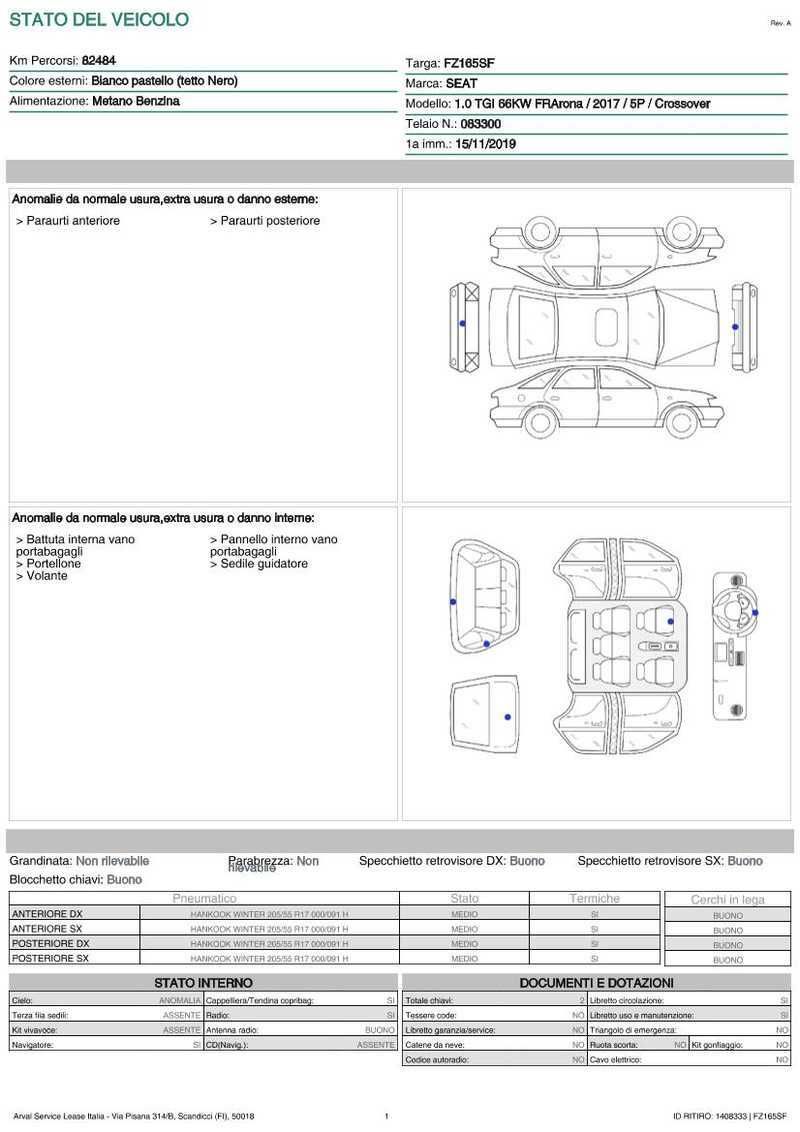 SEAT ARONA 1.0 TGI 66KW FR