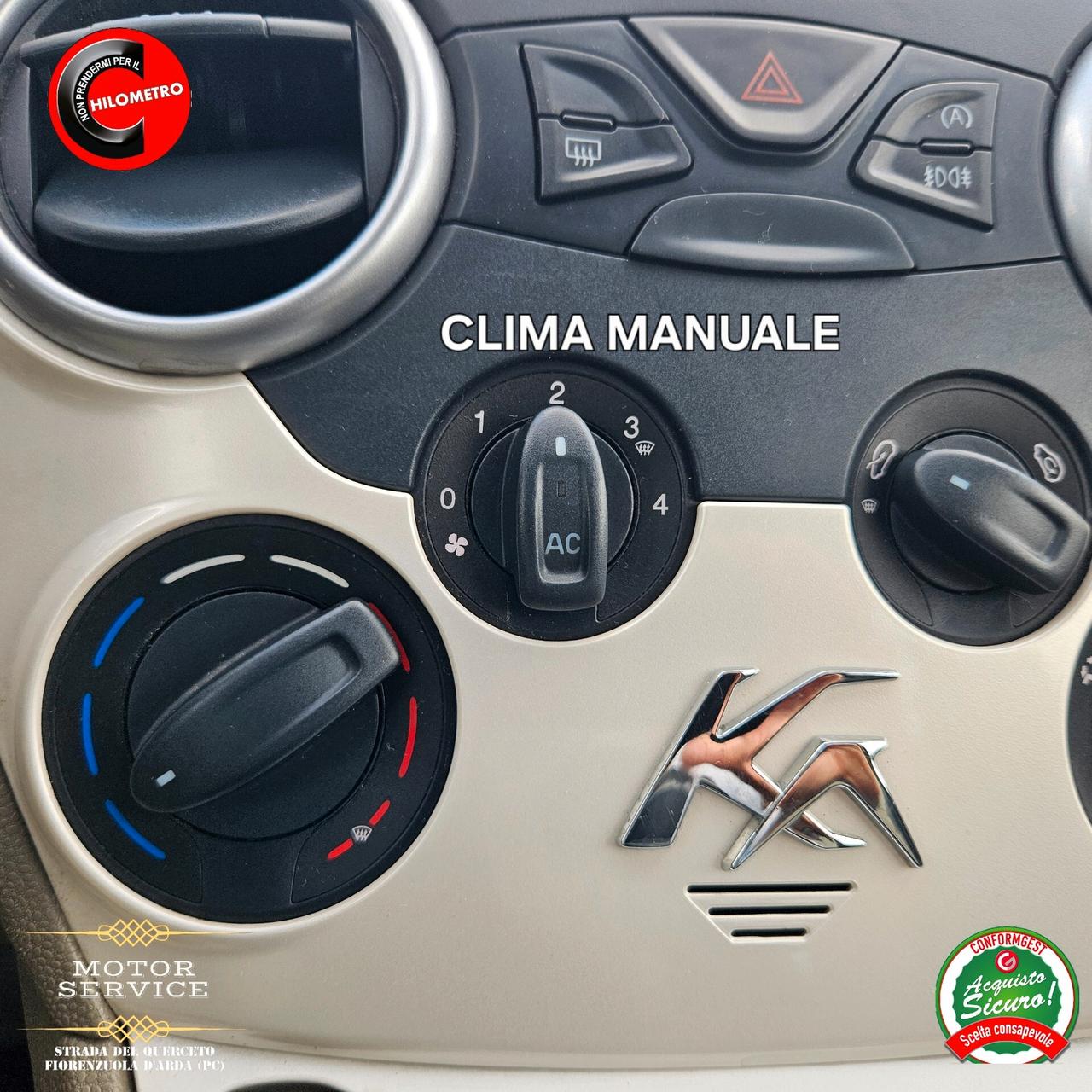 Ford Ka 1.2 8V 69CV pochi km documentabili da 59€ mese