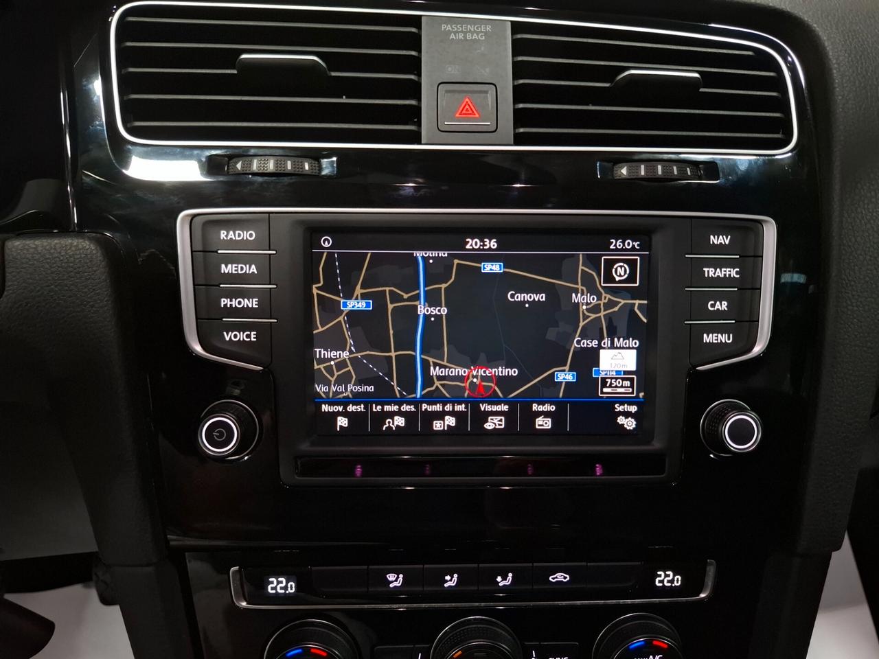 Volkswagen Golf 1.6 TDI 110cv Neopatentato