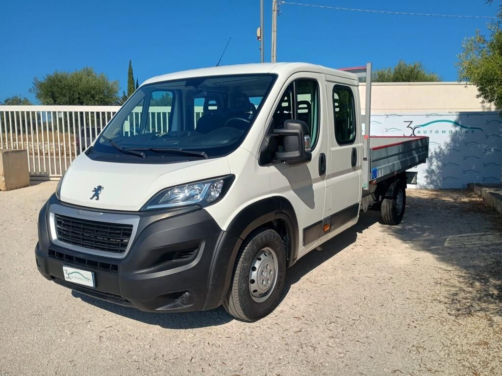 Peugeot Boxer 35q L4 2.2 BHDi 165cv Doppia cabina cassone fisso