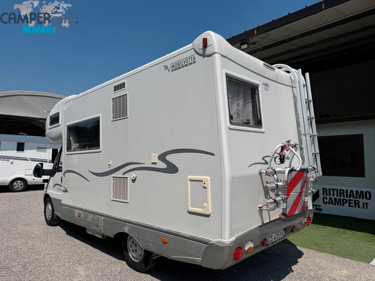 Mobilvetta ICARO S6 MANSARDATO COMPATTO 6 POSTI LETTO