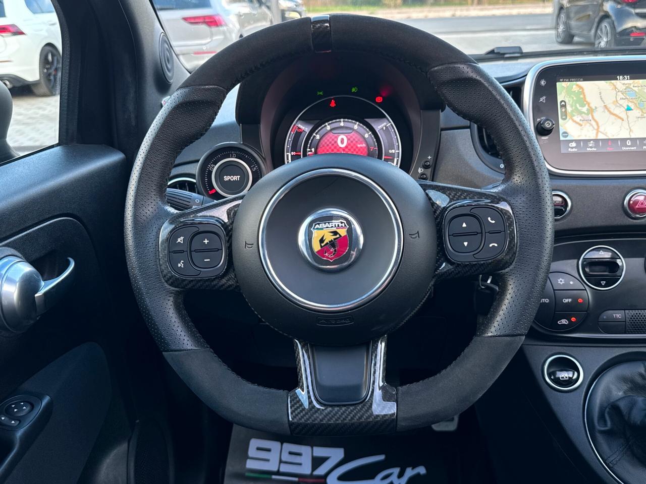 Abarth 595 1.4 Turbo T-Jet 180 CV Competizione TETTO APRIBILE FULL UNI PRO SABELT CARBONIO