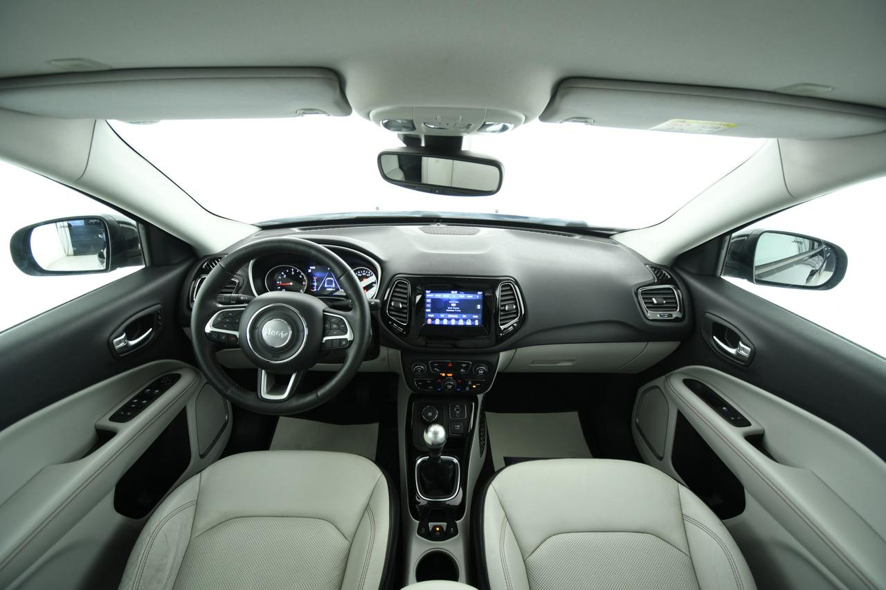 JEEP Compass 2.0 mjt Limited 4wd 140cv auto x COMMERCIANTI PELLE+C18"