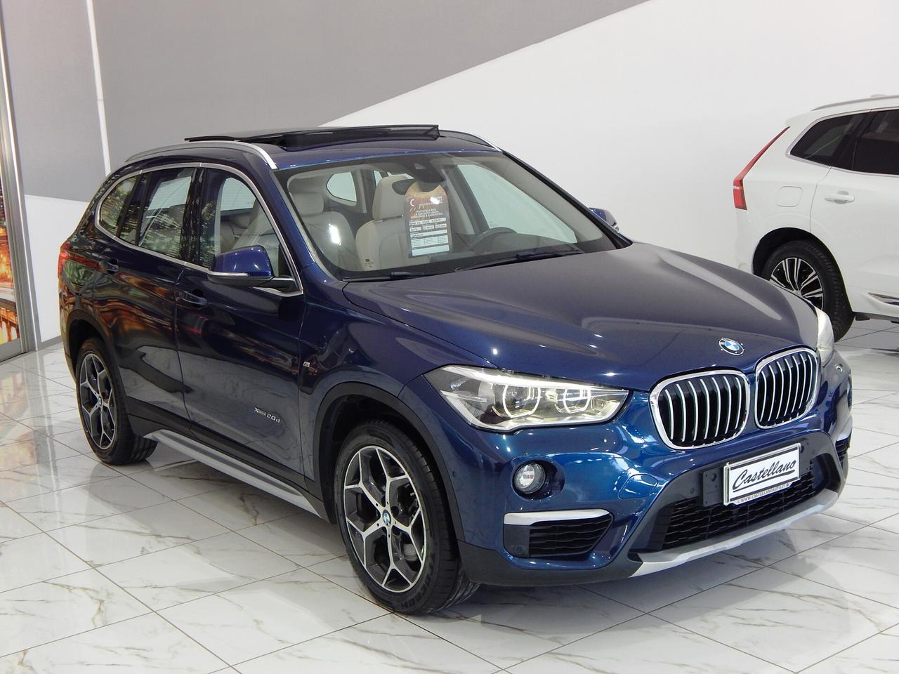 BMW X1 xdrive20d xLine Aut. TETTO-NAVI-PELLE-PARK-XENON