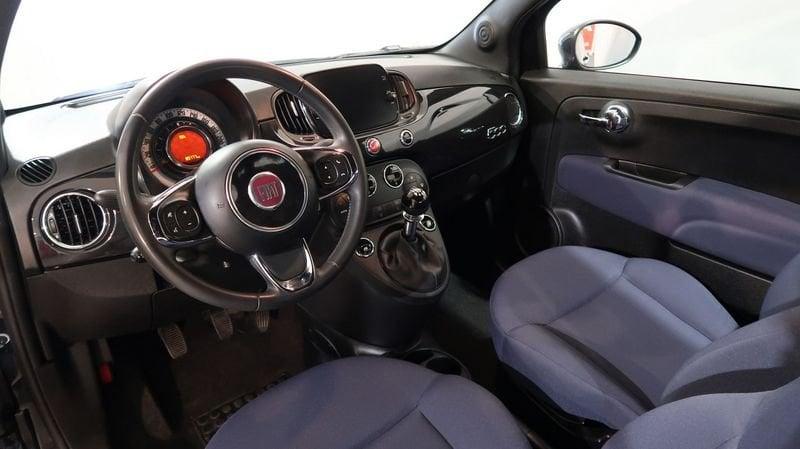 FIAT 500 Hybrid 1.0 70cv Ibrido Club # FENDI-CLIMA AUTOM-SENSORI PARCK #