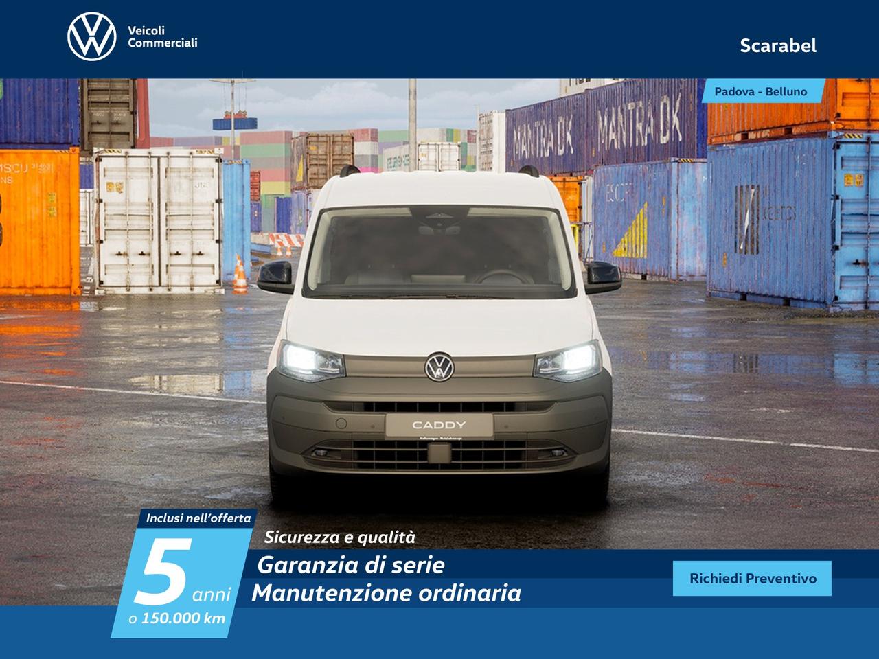 Volkswagen Caddy cargo 2.0 tdi 102cv business my24