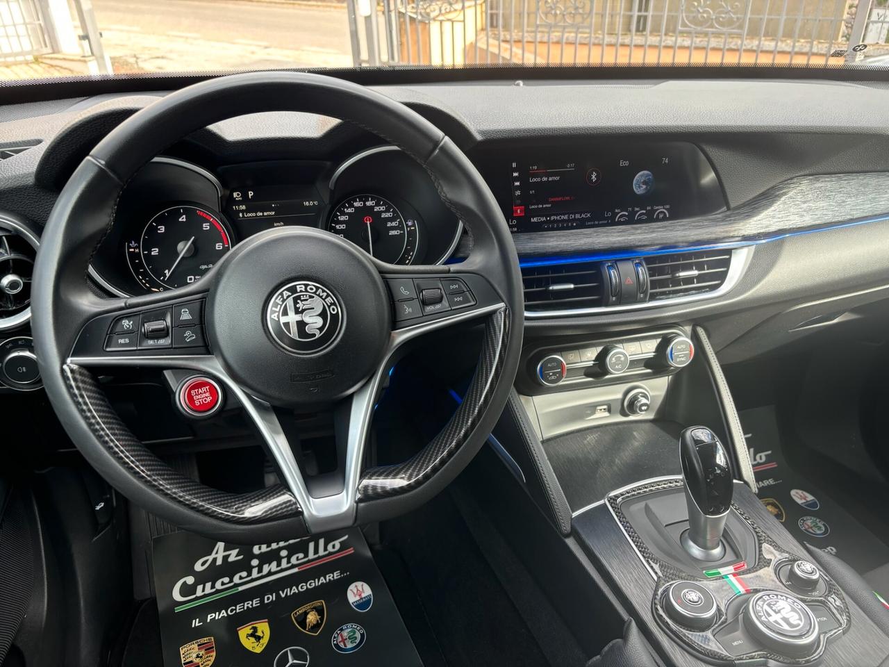 Alfa Romeo Stelvio 2.2 Turbodiesel 160 CV AT8 RWD SPORT TECH