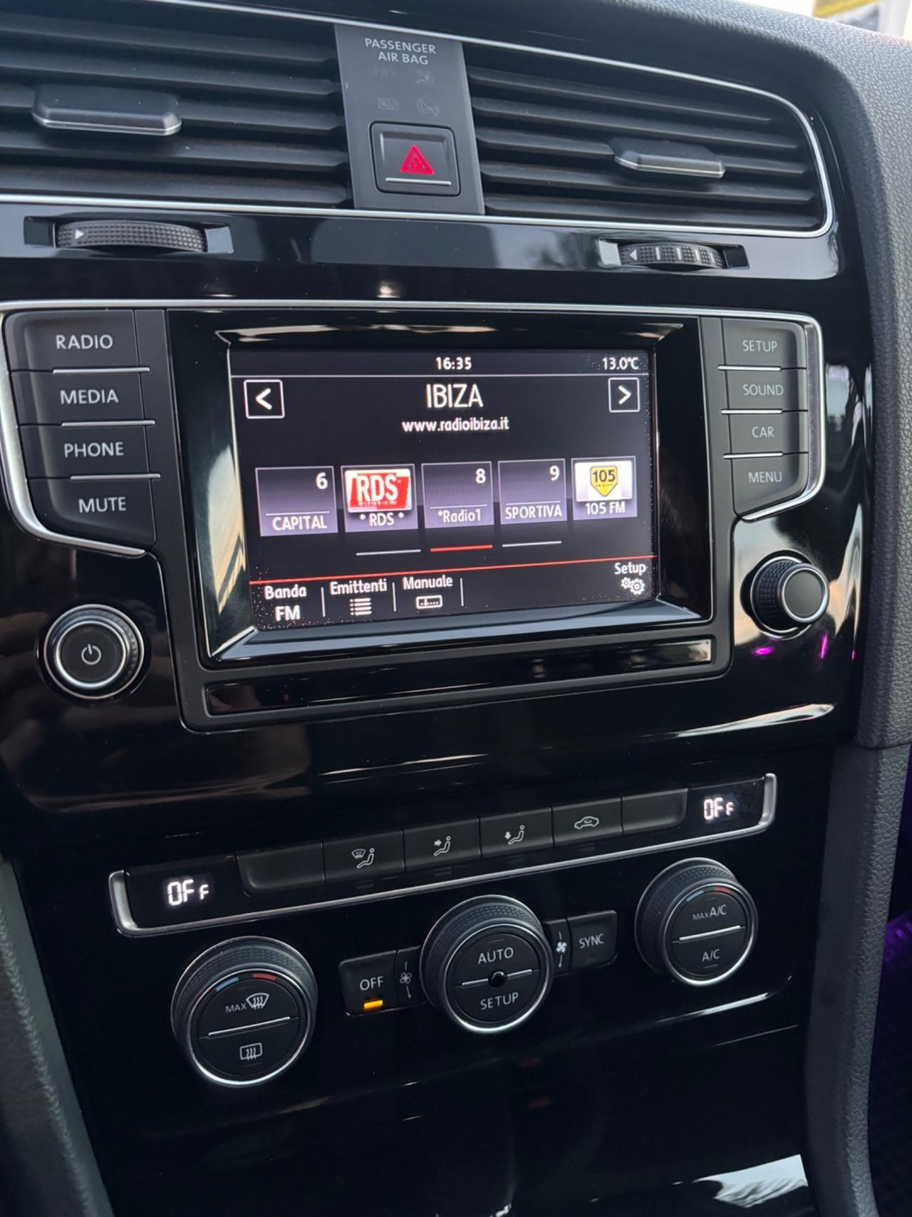 VW GOLF 1.6 TDI 105CV HIGHLINE FULL OPT