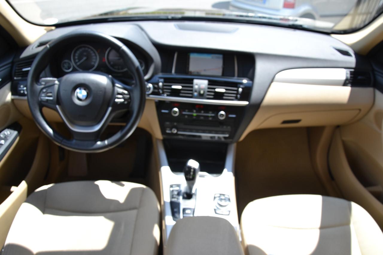 Bmw X3 20D 190CV X-DRIVE AUT. **PREZZO VERO** EURO6B**