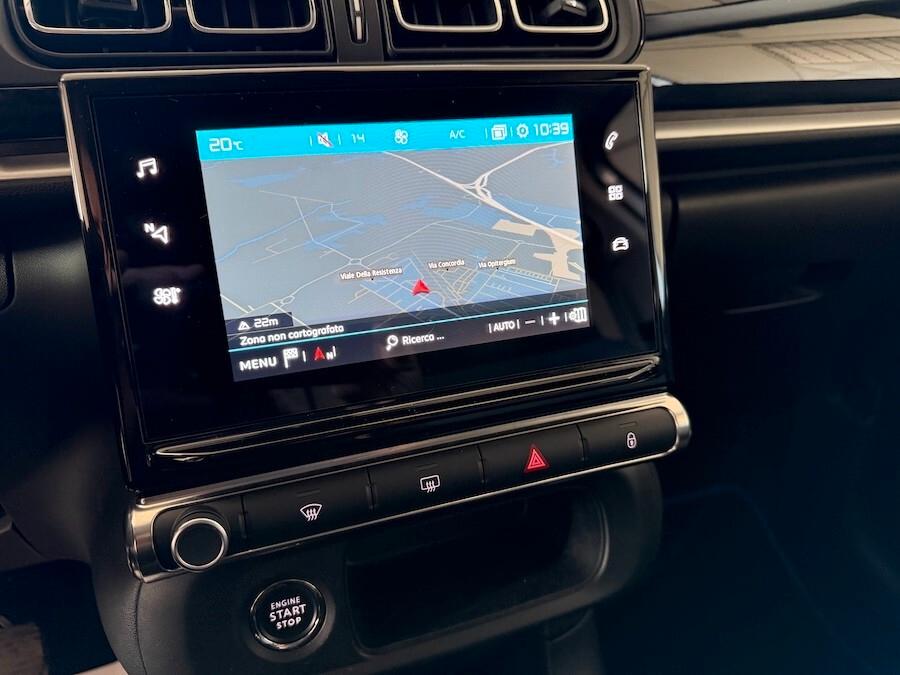 Citroen C3 PureTech 110 S&S Shine+Cerchi17+Navi+Telecamera