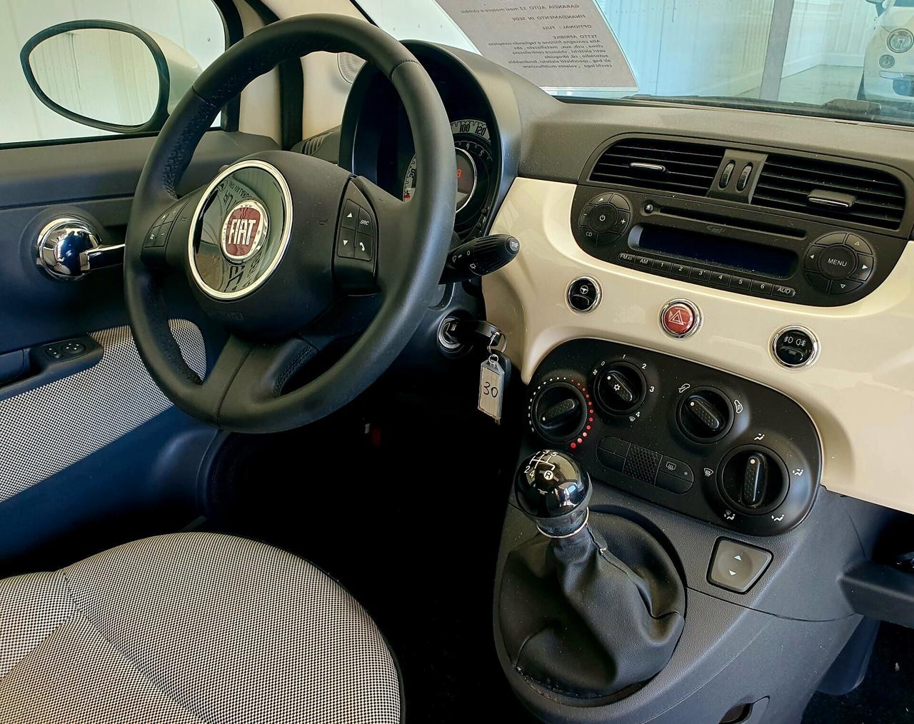 Fiat 500 1.2 BENZ TETTO APRIBILE - 2008 - KM 133.000