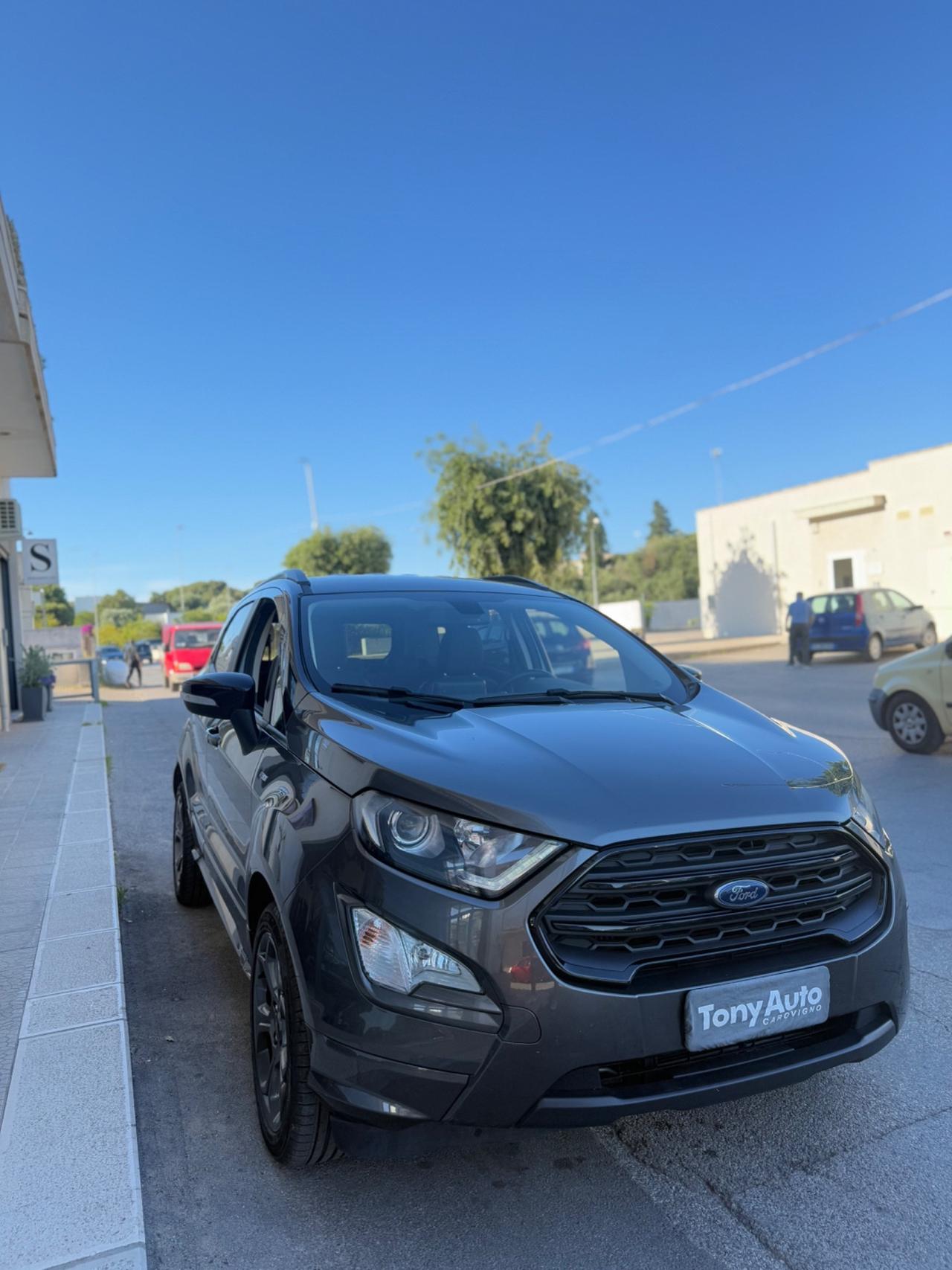Ford EcoSport 1.0 ecoboost ST-Line NAVIGATORE,APPLE CARPLAY,FARI LED,INTERNI PELLE/ALCANTARA