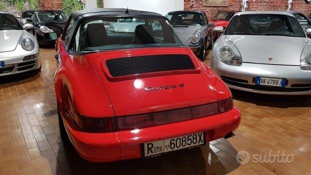 Porsche 911 964 911 Porsche Targa Carrera4 Book service italia