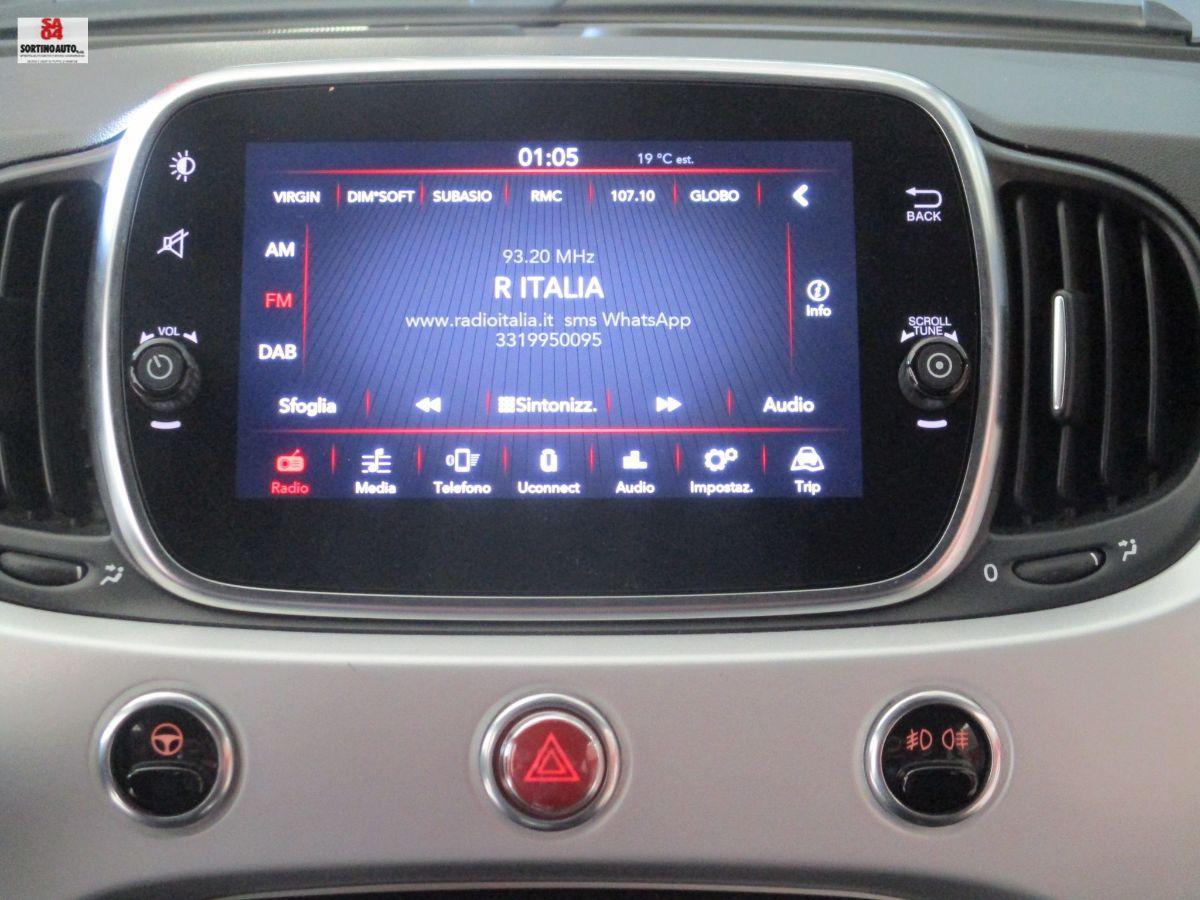 FIAT 500 1.0 Hybrid Connect 70cv-2021 KM55000