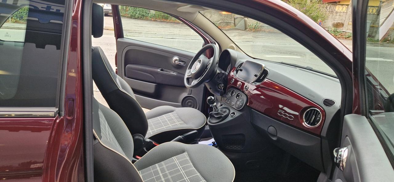 Fiat 500 1.2 Lounge TETTO PANORAMA