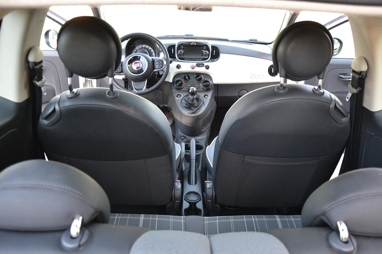 Fiat 500 1.2 LOUNGE 69CV **PREZZO REALE**OK NEOPATENTATI**