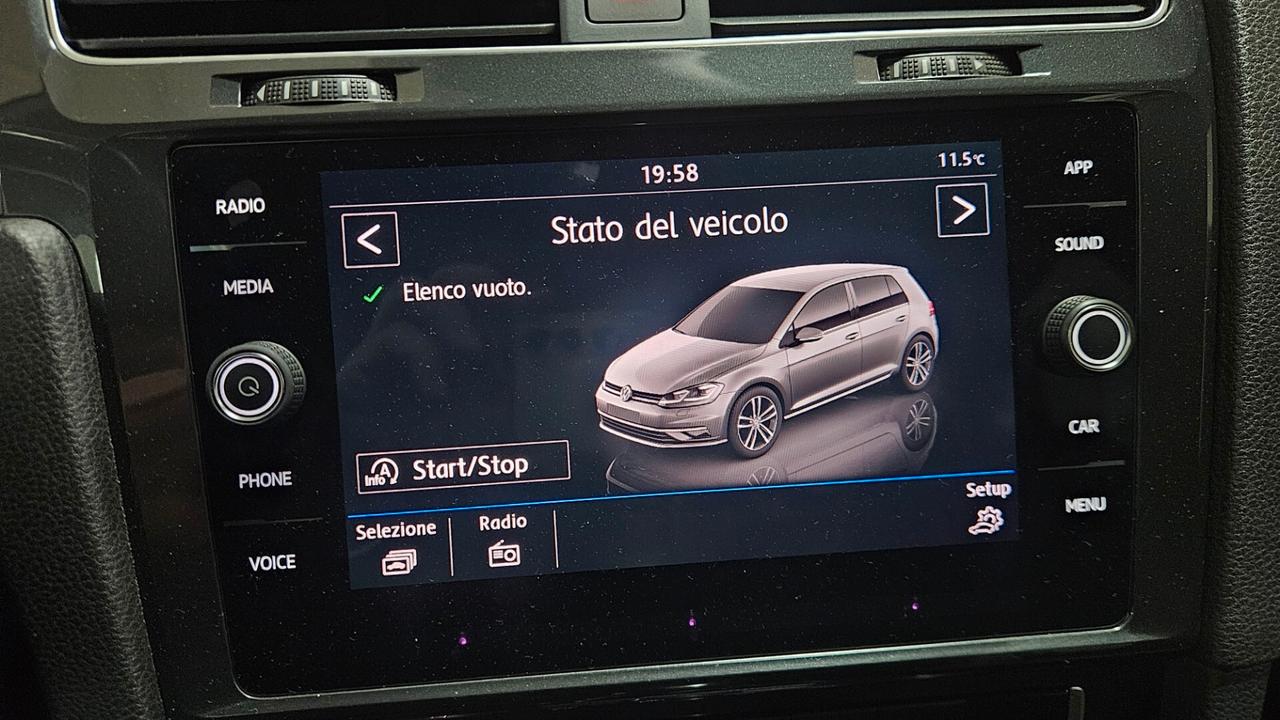 Volkswagen Golf 1.6 TDI 115 CV 5p. Executive BlueMotion Technology