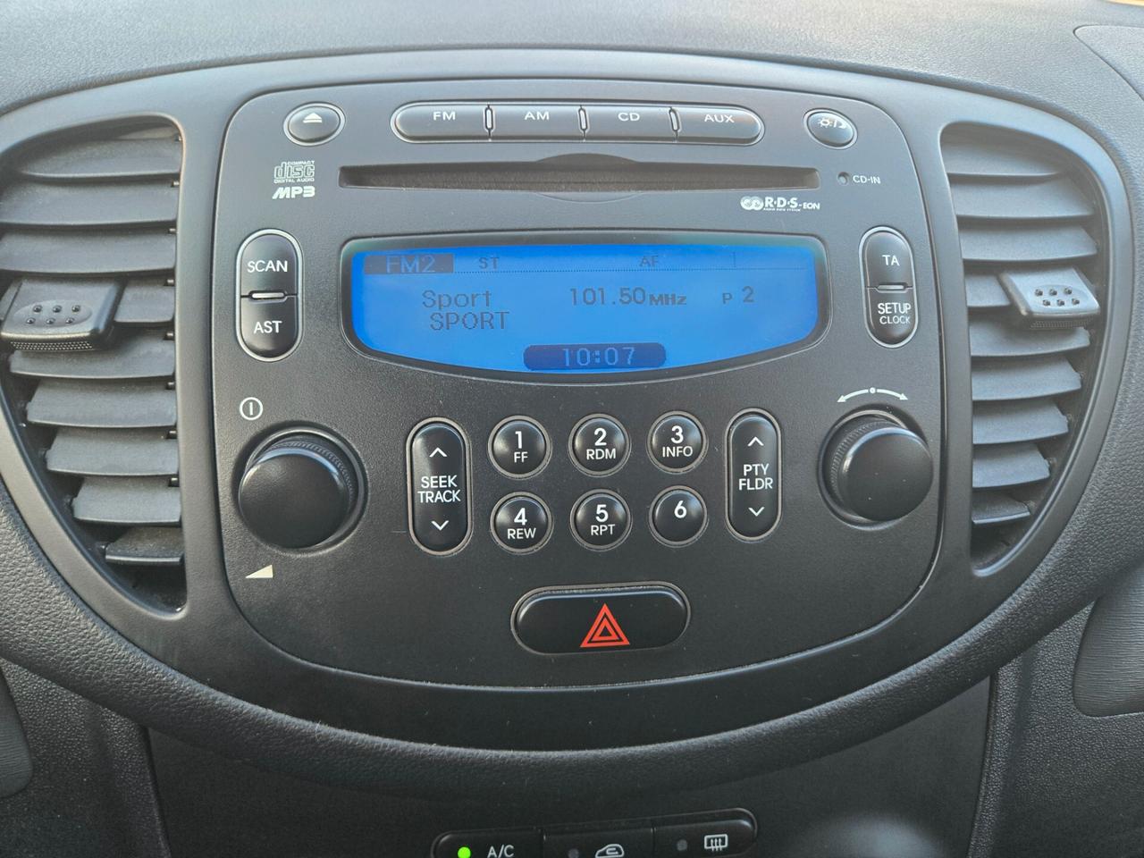 Hyundai i10 IMPIANTO GPL 85.000 KM UNICO PROPR.