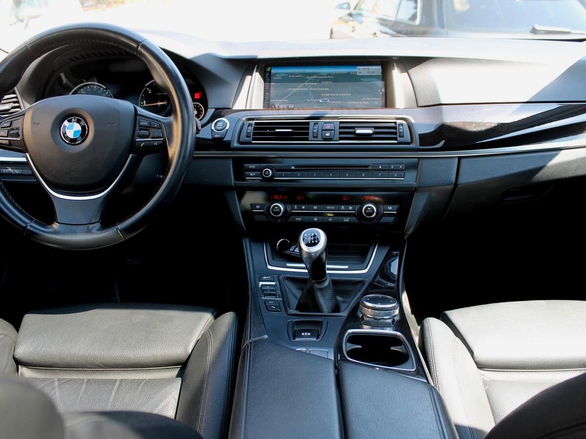 Bmw 520d Touring Luxury SW 190Cv Tetto NaviPro Pelle Cam360 HUD FULL OPT