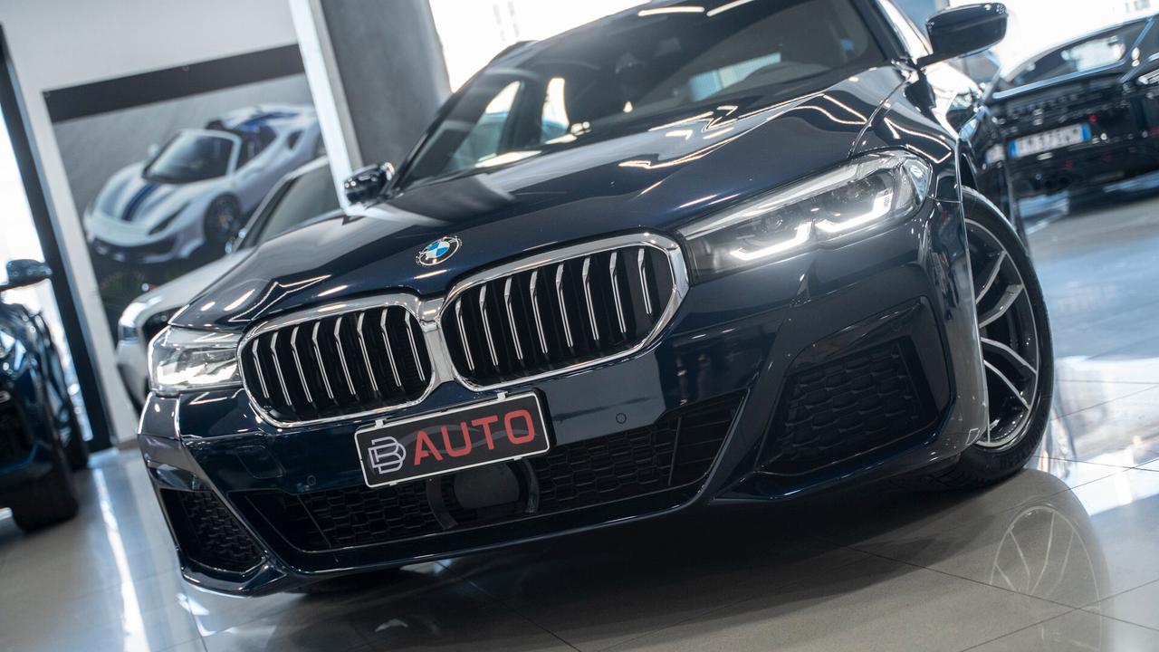 Bmw 520 D MHEV 48V TOURING MSPORT PACK LUCI PELLE NAVI FULL OPTIONAL