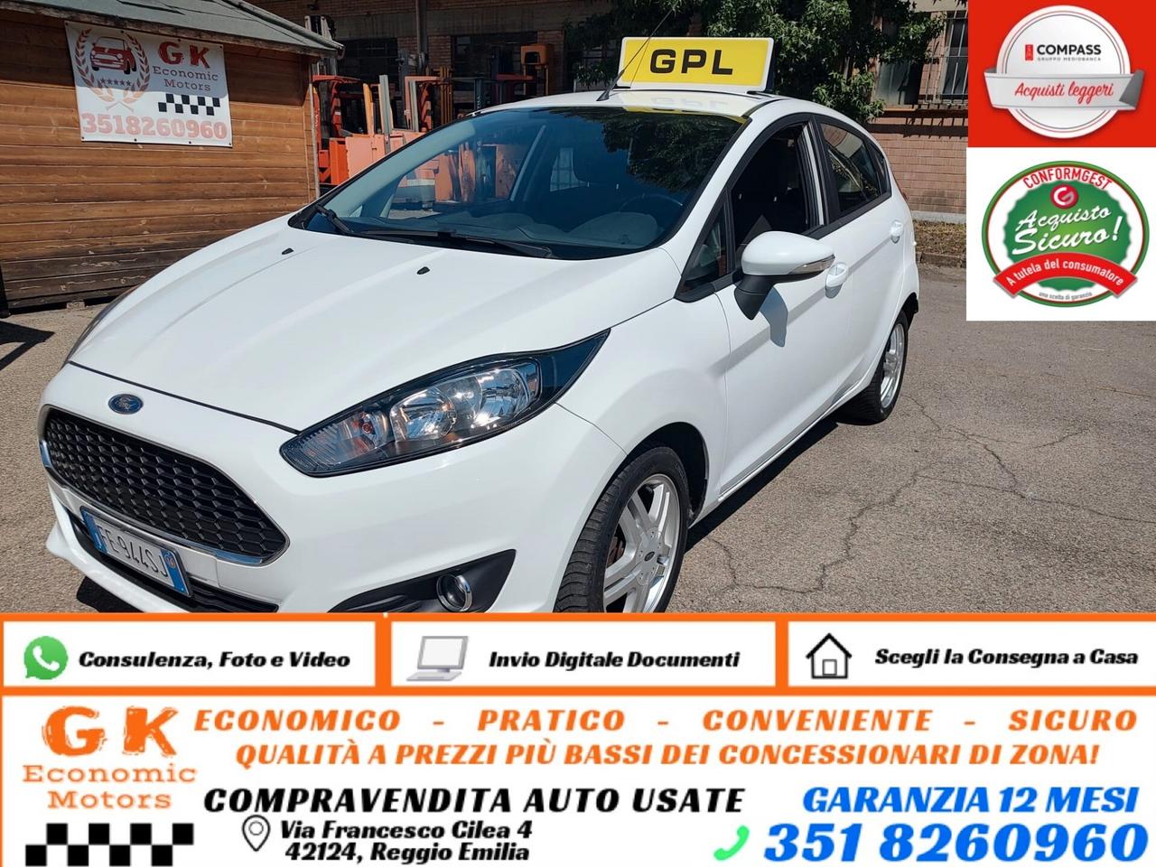 Ford Fiesta Plus 1.4 5 porte, BENZINA\GPL, OK NEOPATENTATI, GARANZIA L.12 MESI