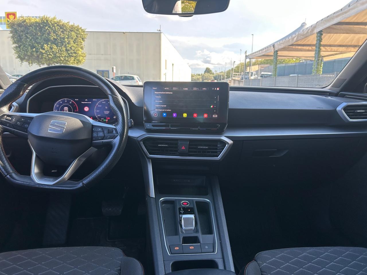 Seat Leon 1.5 131CV DSG FR TGI BENZ/METANO NUOVA