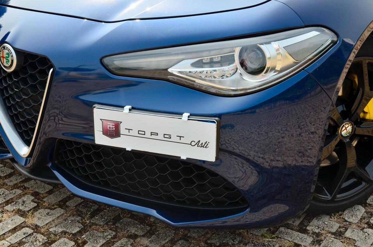ALFA ROMEO GIULIA 2.2 T VELOCE Q4 210cv AWD AUTO, SERVICE UFF FCA, EURO 6B, 19", XENO, APPLE ANDROID, PERMUTE
