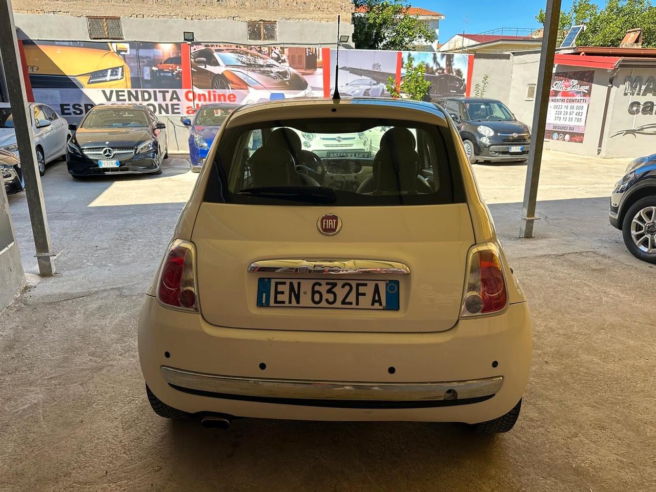 Fiat 500 1.3cc diesel 12 mesi garanzia-2012