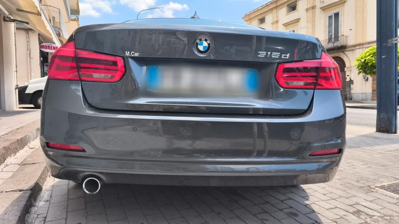 Bmw 316 d SERIE 3 diesel 116cv 2018 USATO