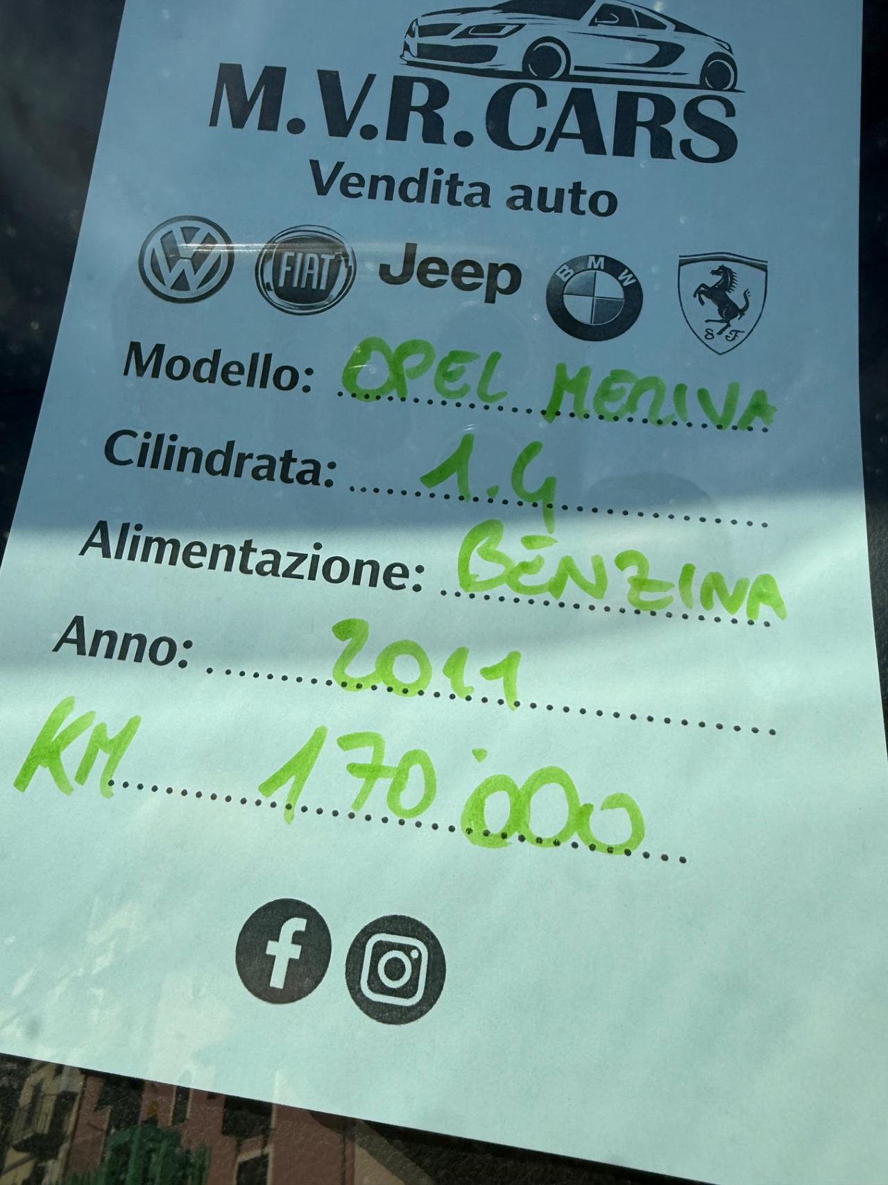 Opel Meriva 1.4 100CV Cosmo