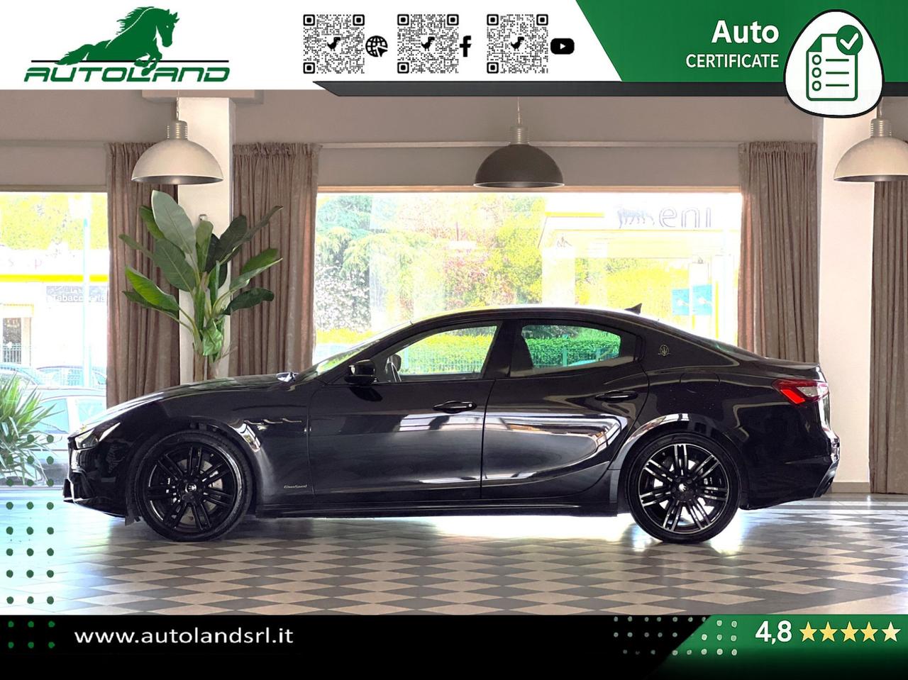 Maserati Ghibli 3.0 V6 ds Granlusso 275cv auto my19