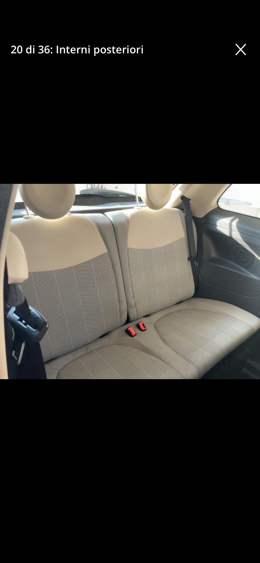 Fiat 500 1.2 Lounge da vetrina 2014
