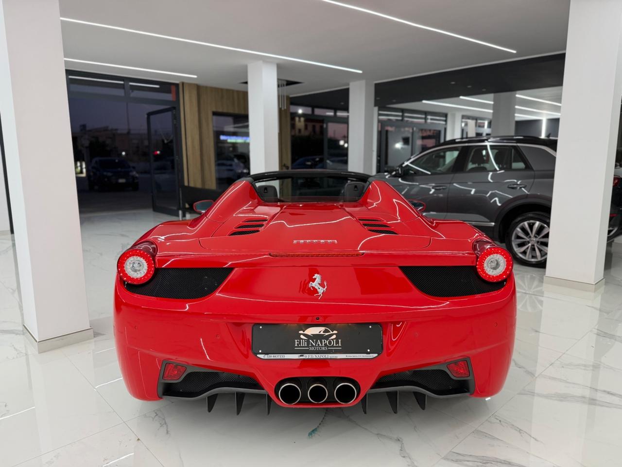 Ferrari 458 Spider Iva Esposta